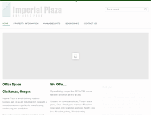 Tablet Screenshot of imperialplaza.net